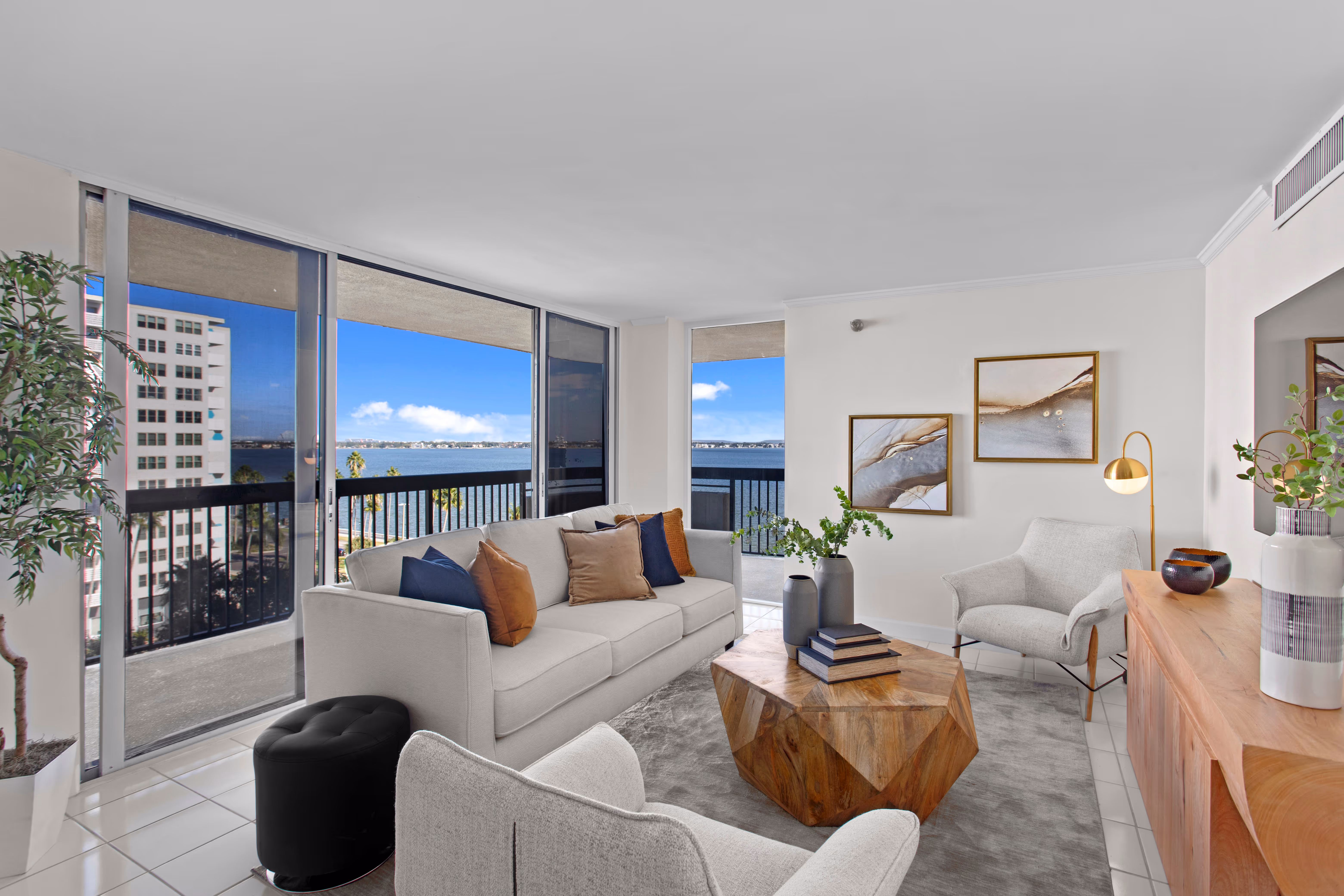 Finished, fully furnished room ready to enjoy
