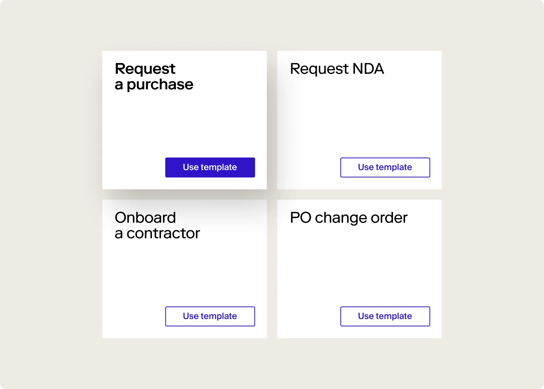 Orchestrate any procurement process