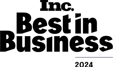 Inc Best In Business Award Logo