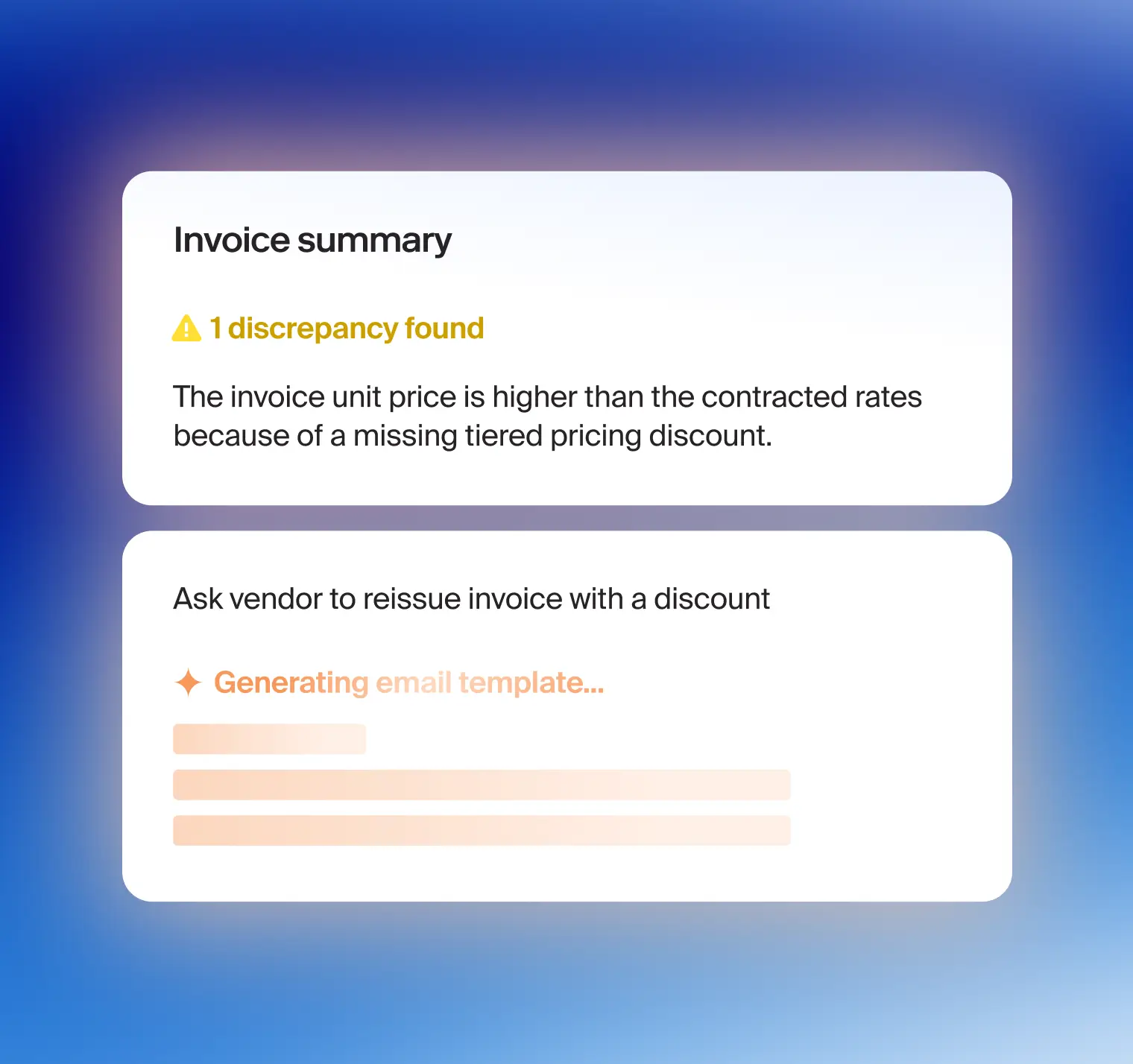 Invoice review agent