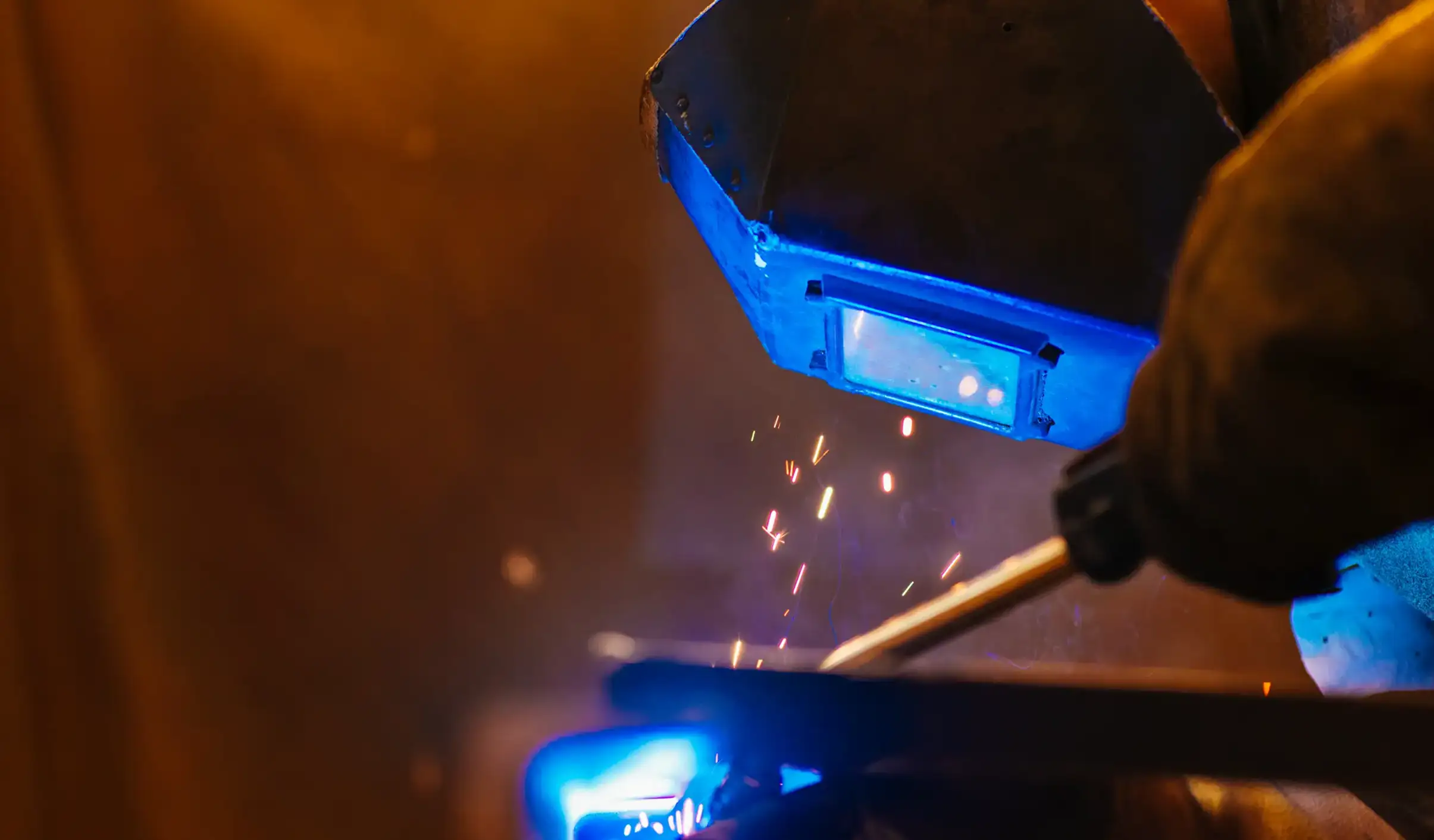 Mechanic performing welding services in Odessa, TX