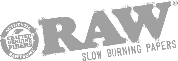 Raw logo in faded grey