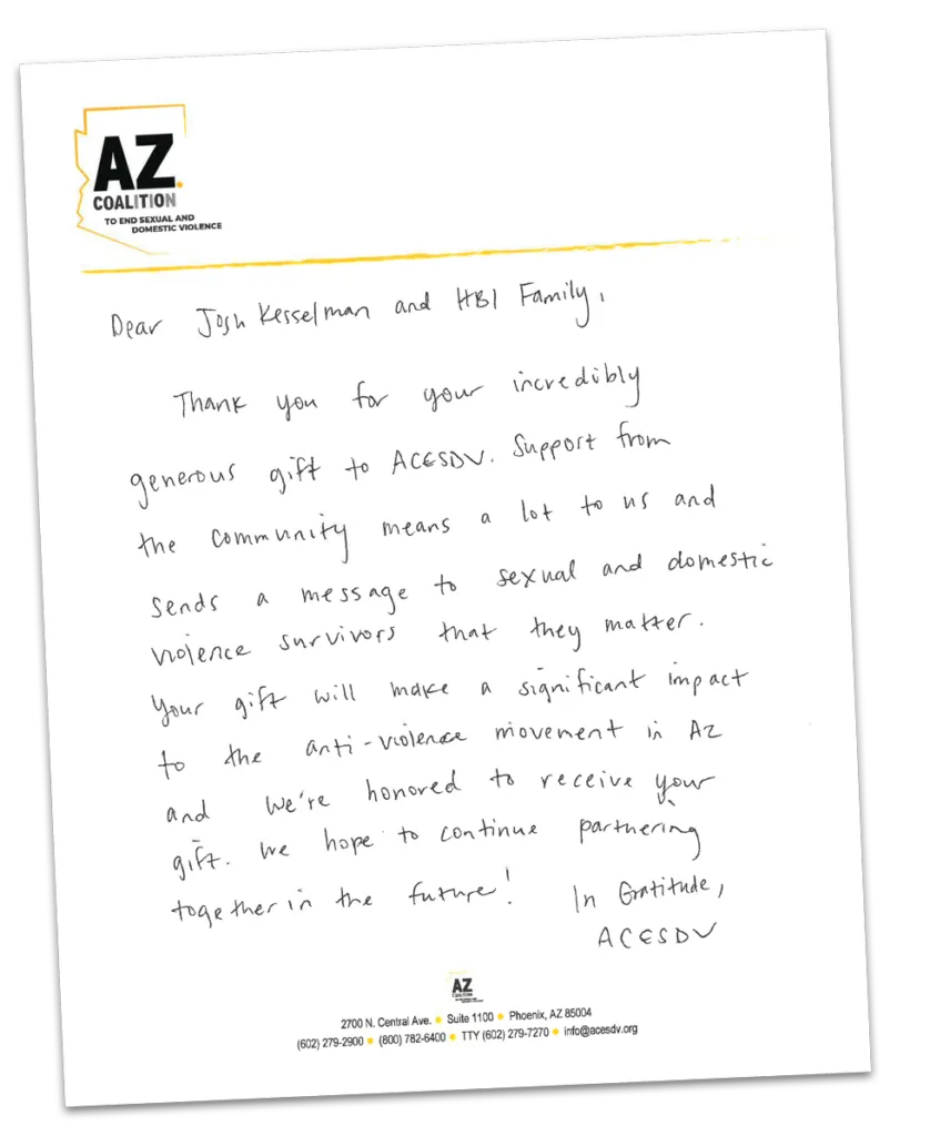 Josh Kesselman and Raw - giving back through philanthropy