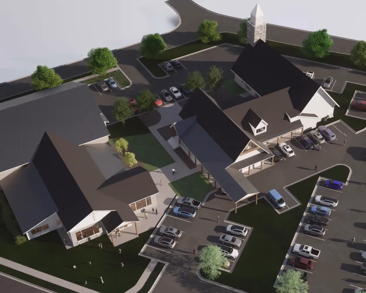 Future Hub for Family Activities and Worship