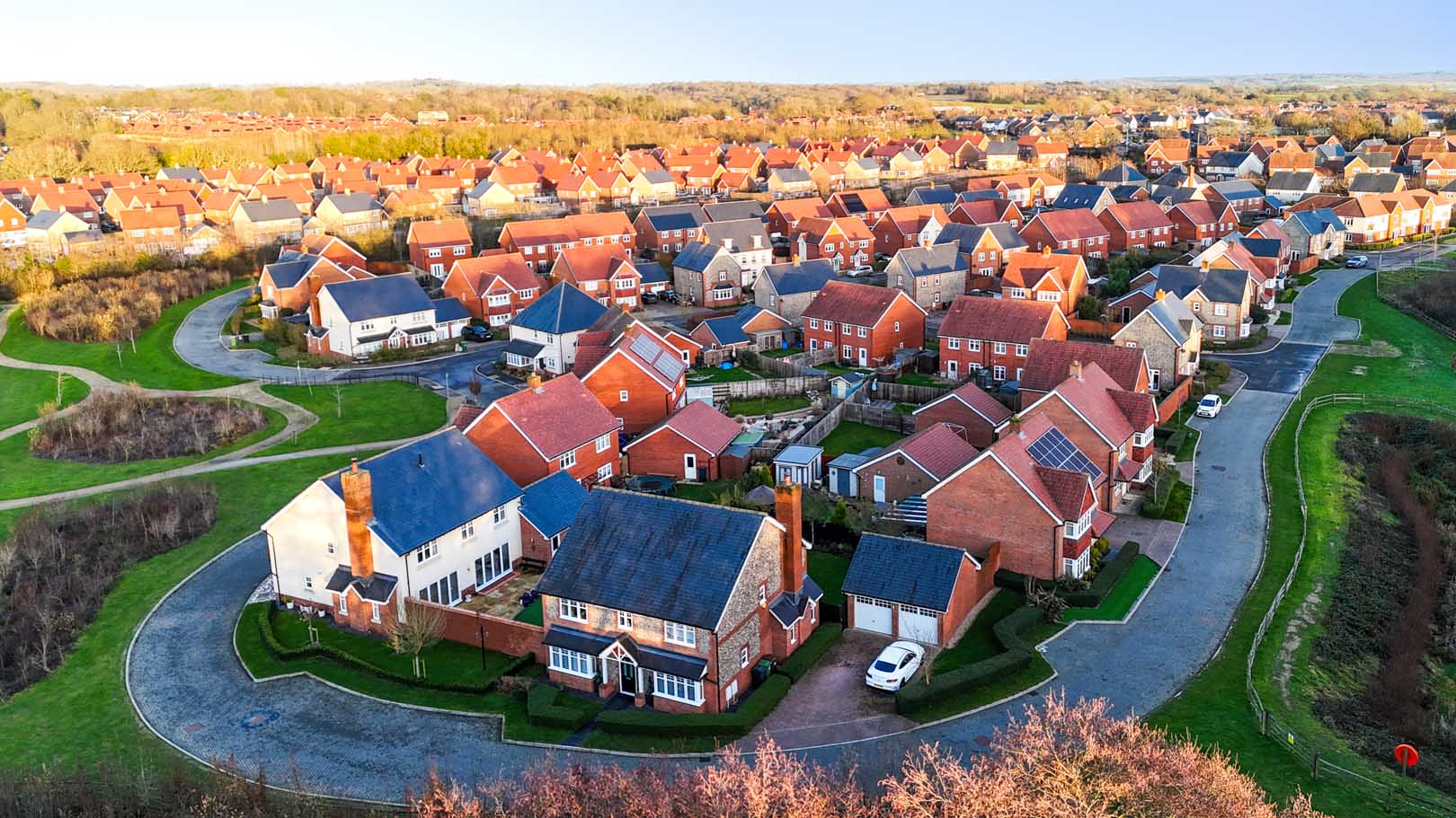 ariel image of herstmonceux 