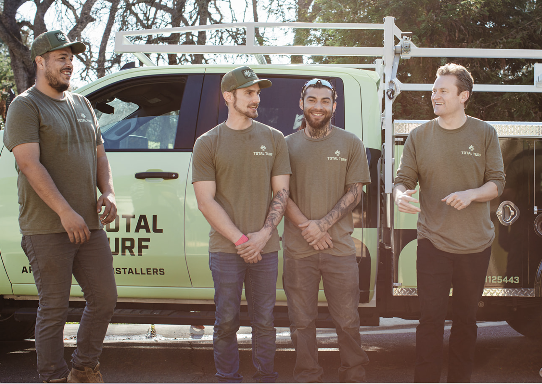 Artificial turf lawn in Sacramento, CA by Total Turf landscaping company