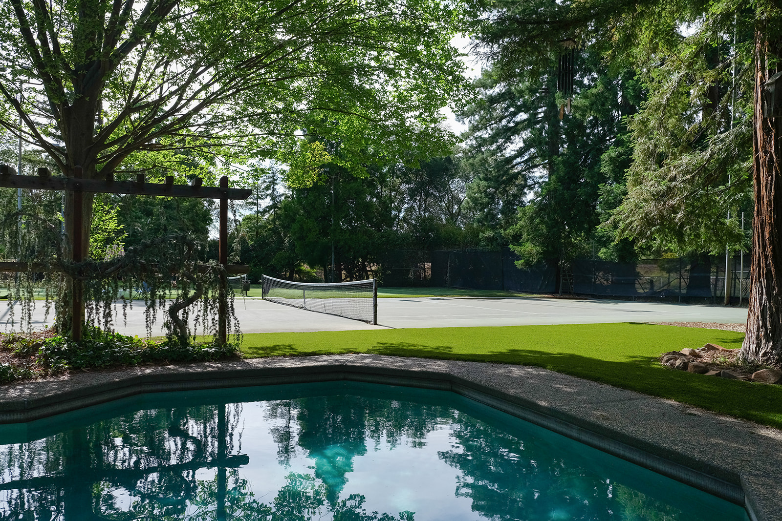 Total Turf artificial turf installation project on W La Loma in Sacramento