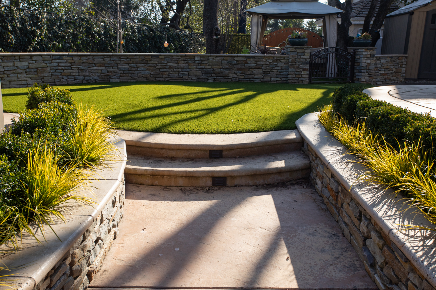 Artificial turf rental property Sacramento Total Turf low maintenance landlord