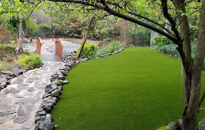 Artificial turf installation by Total Turf in Sacramento, California