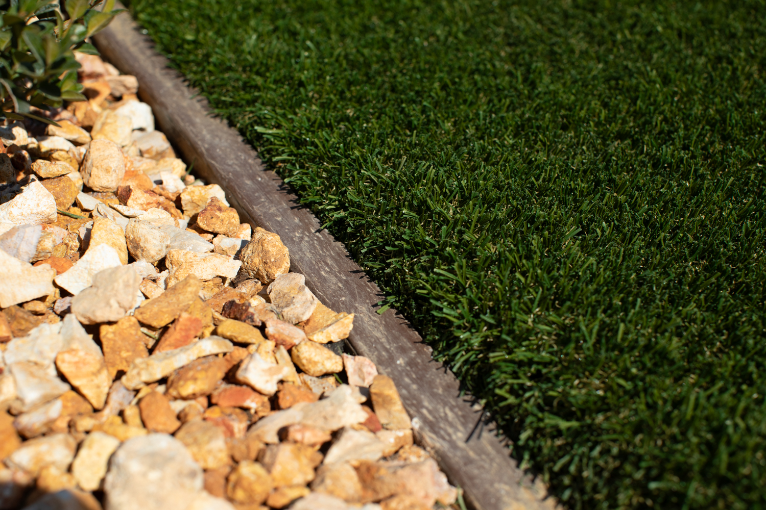 Rancho Murieta · A clean edge where turf meets rock