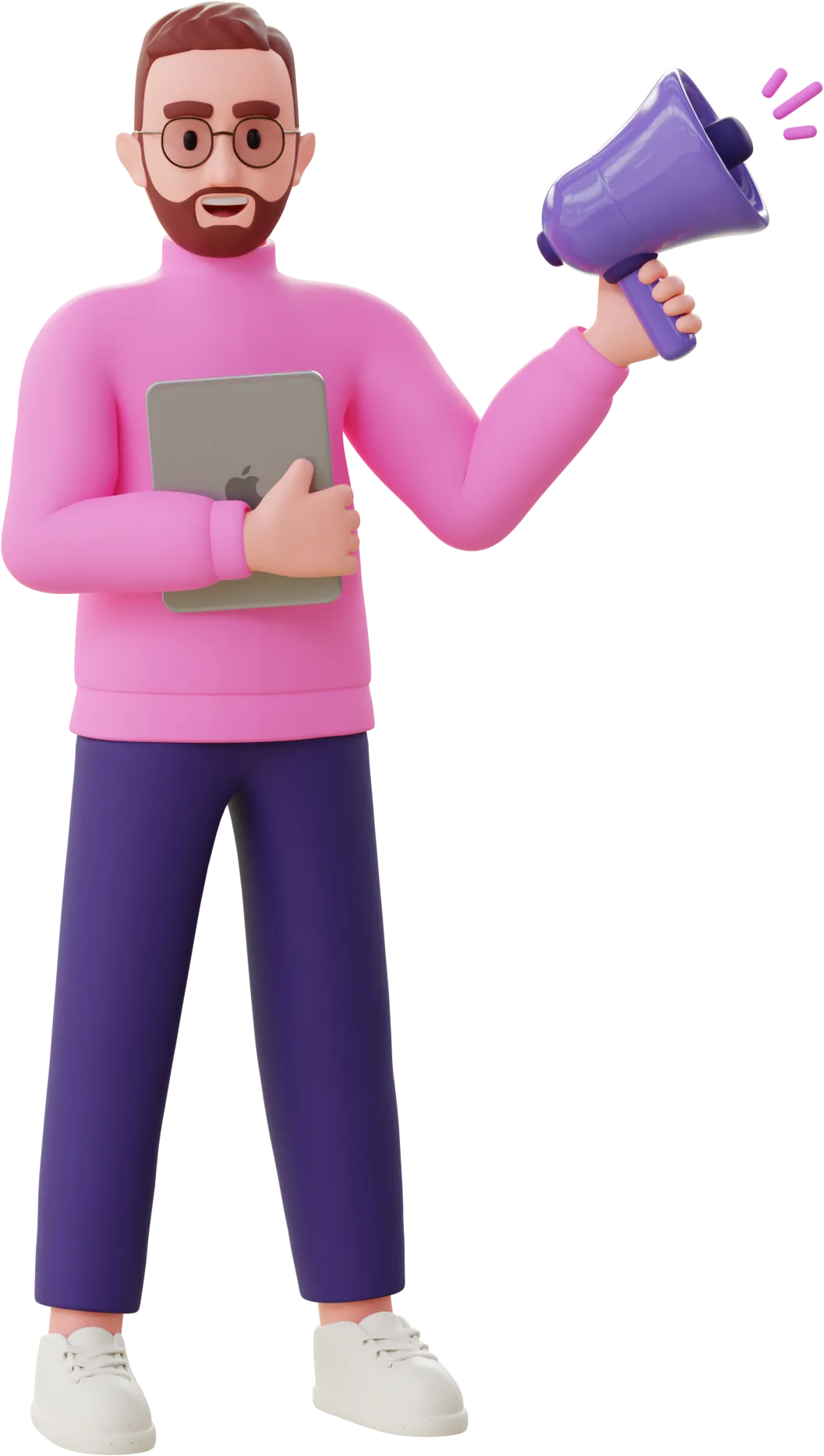 Dude working in a bean bag