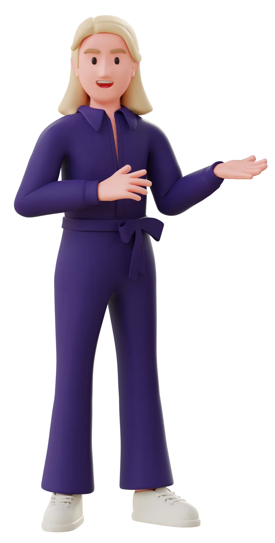 3D illustration of Hayley Stone