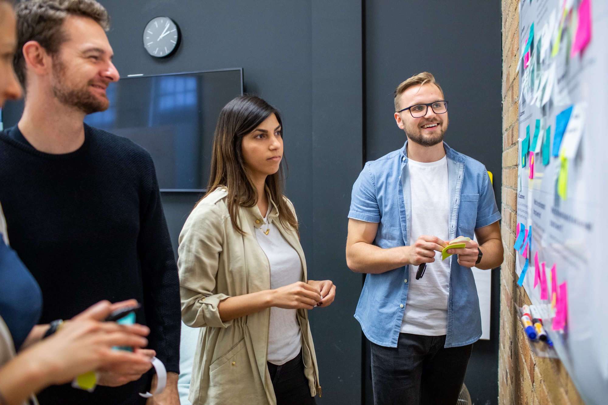 Dude working in a bean bag
