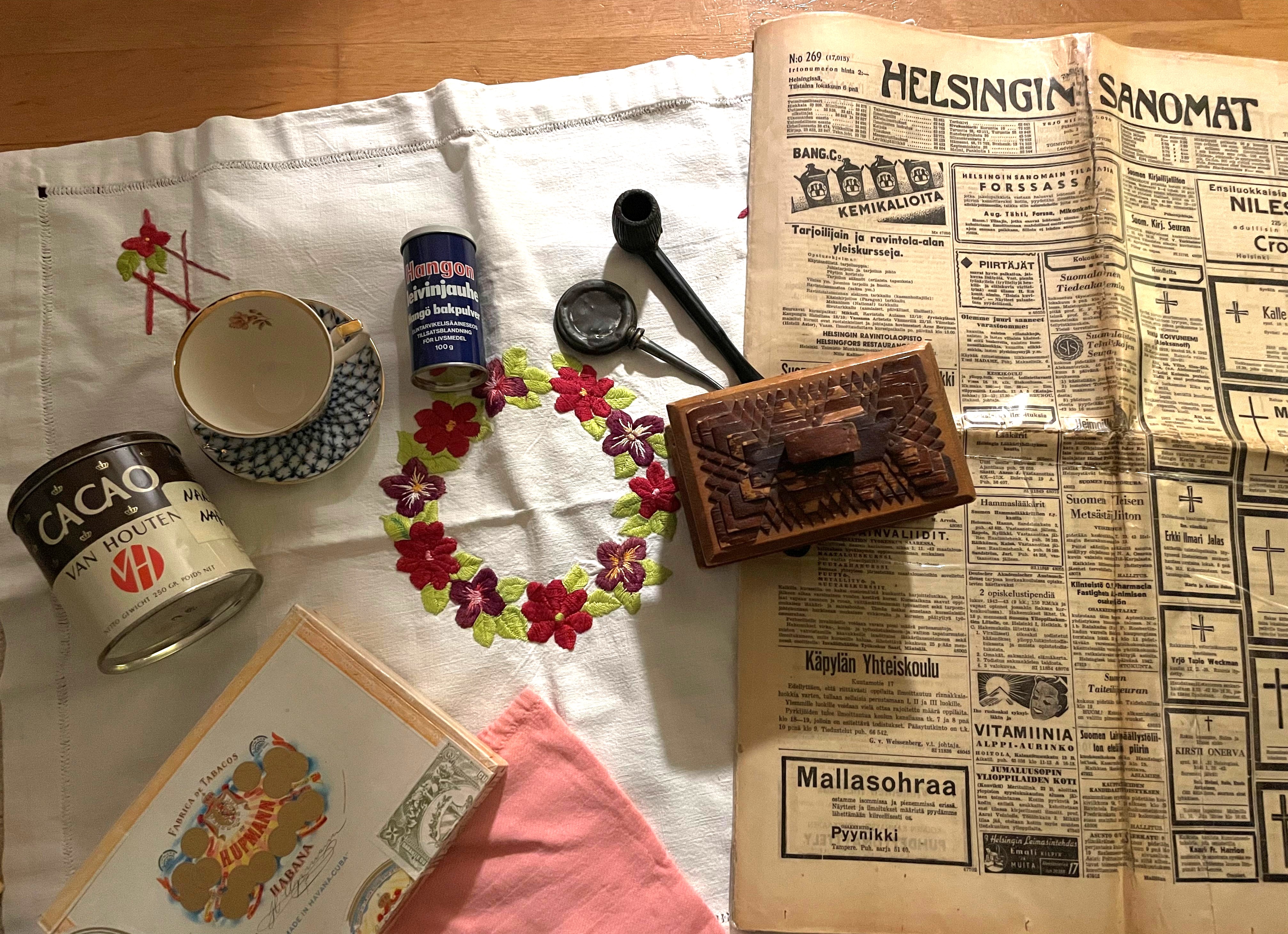 Muistojen matkalaukku.