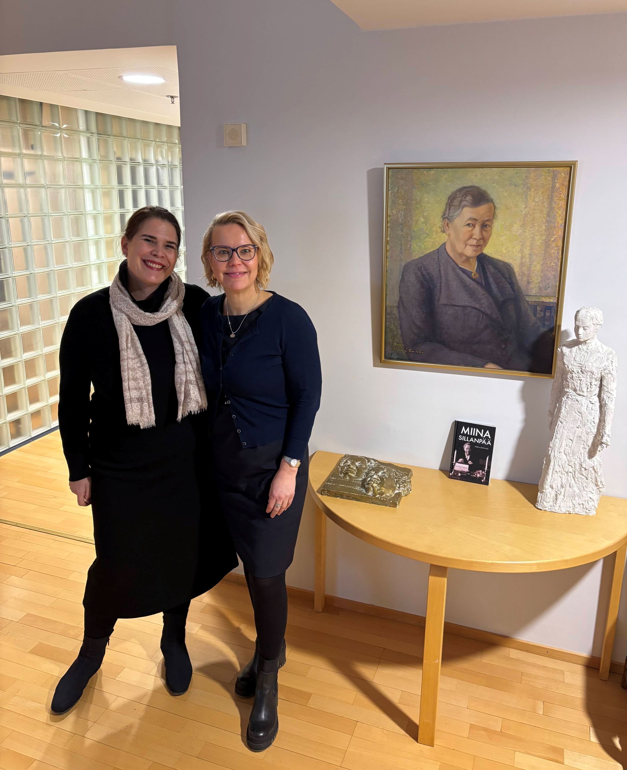 Soile Kuitunen ja Hanna Heiskanen.