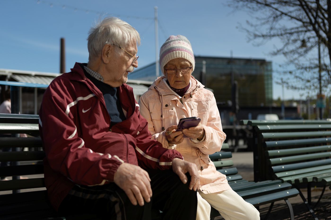 SenioriKamut Eila ja Pentti.