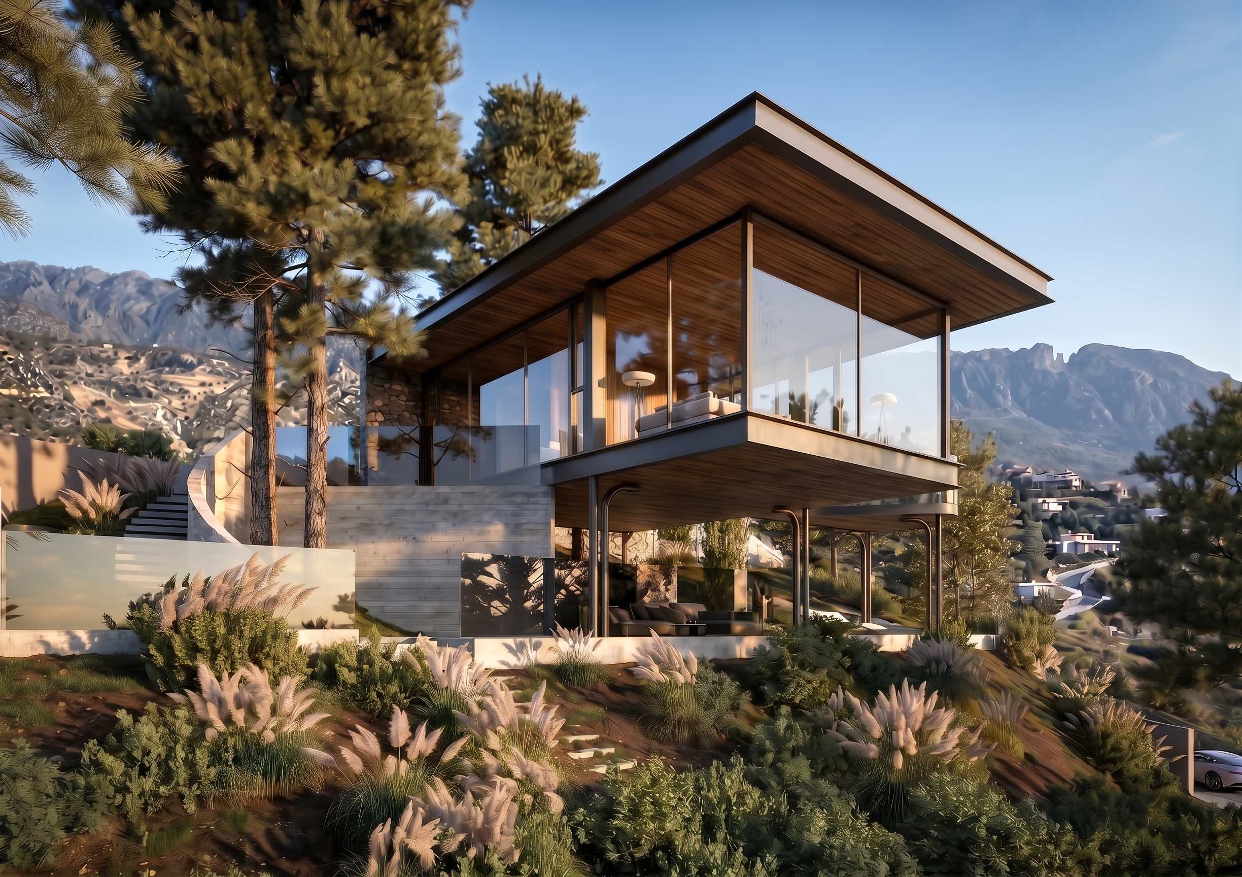 Glass Cabin Residence