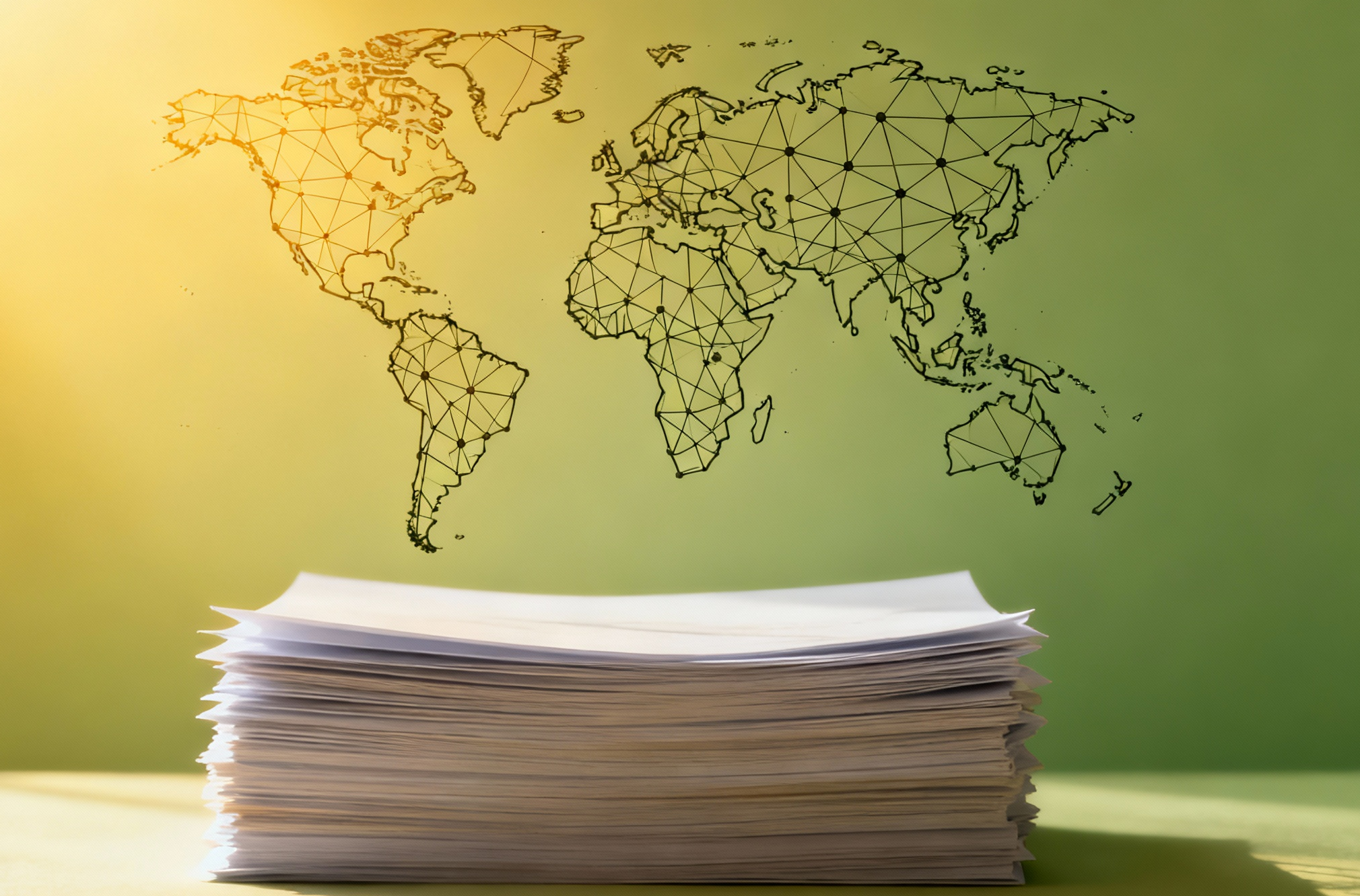 World map highlighting international network for clinical investigations standardization