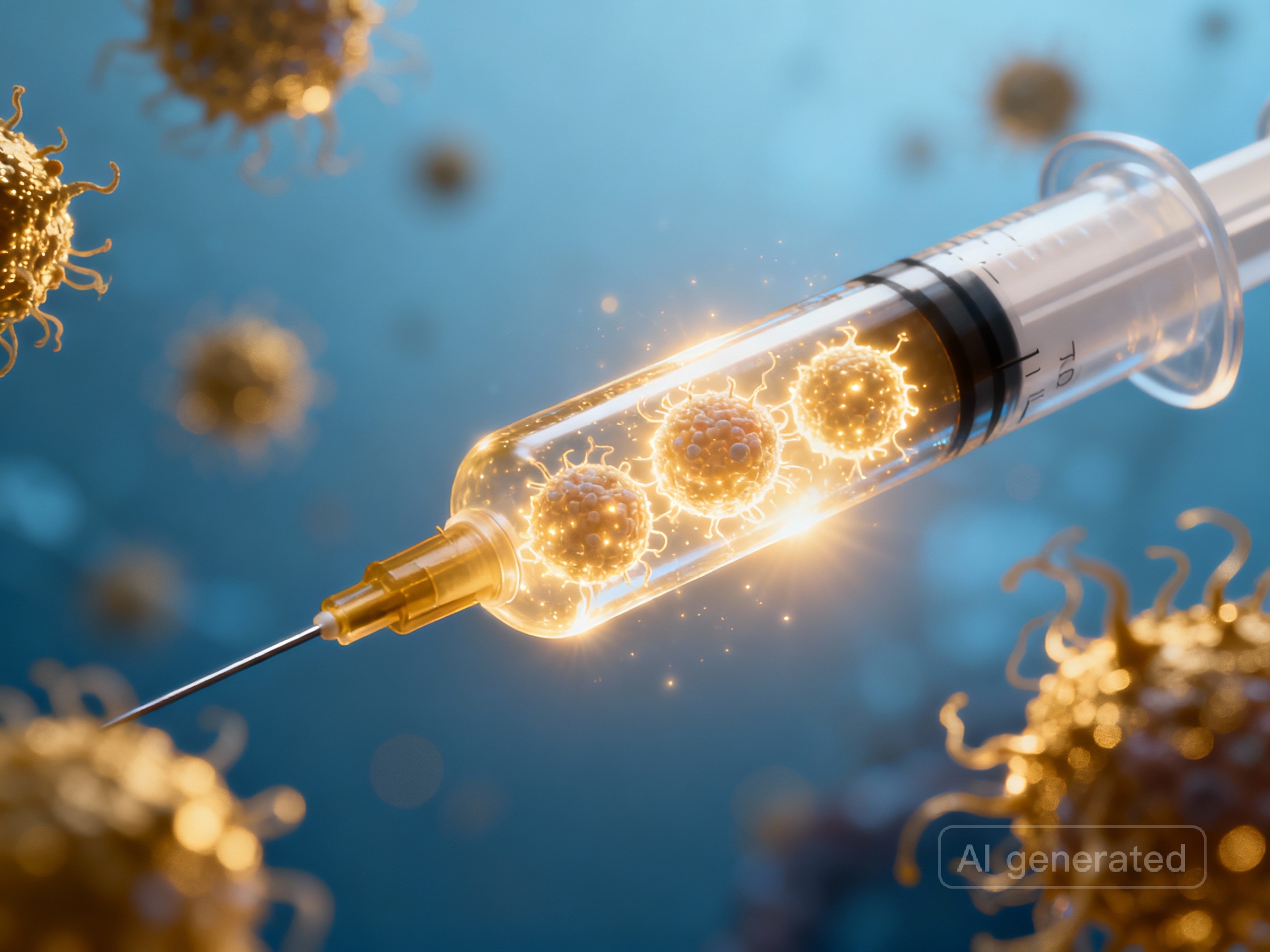 Wissenschaftliche Darstellung zu mRNA-Krebsimpfungen und Immuntherapie