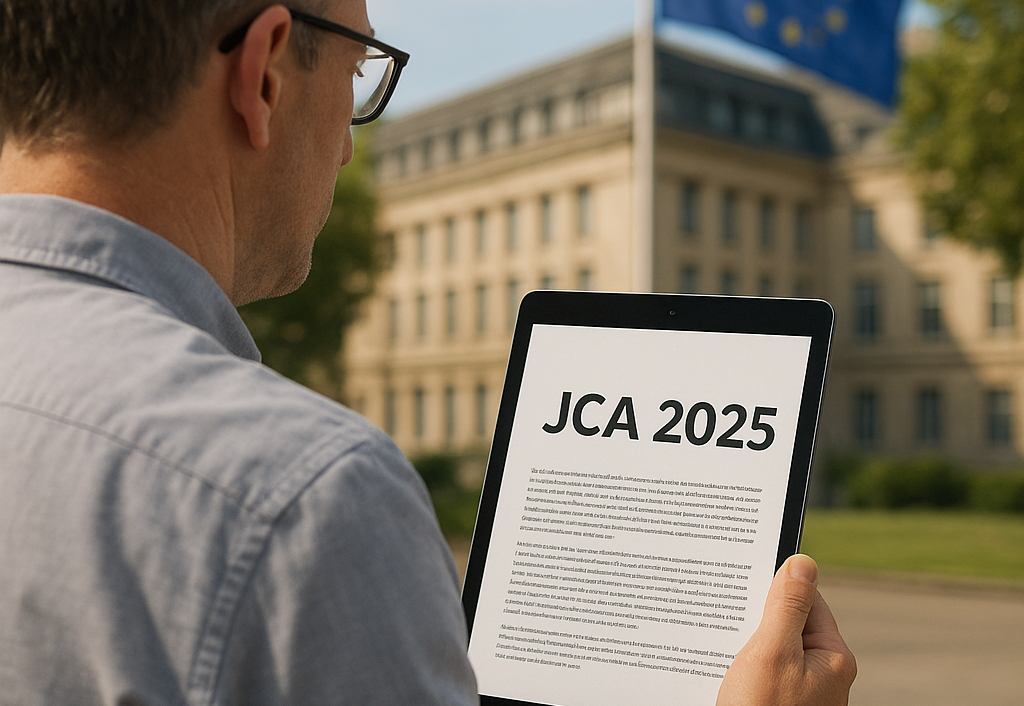 Darstellung der JCA-Dossier-Anforderungen für EU-Medizinprodukte und IVDs