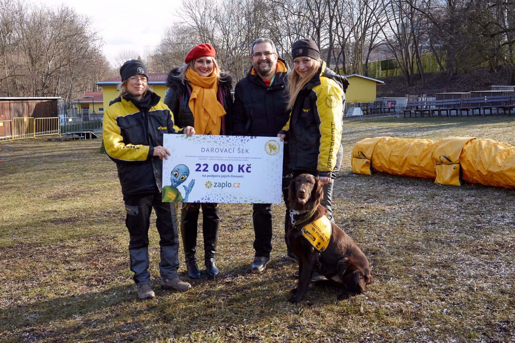 Zaměstnanci Zaplo.cz pomáhají