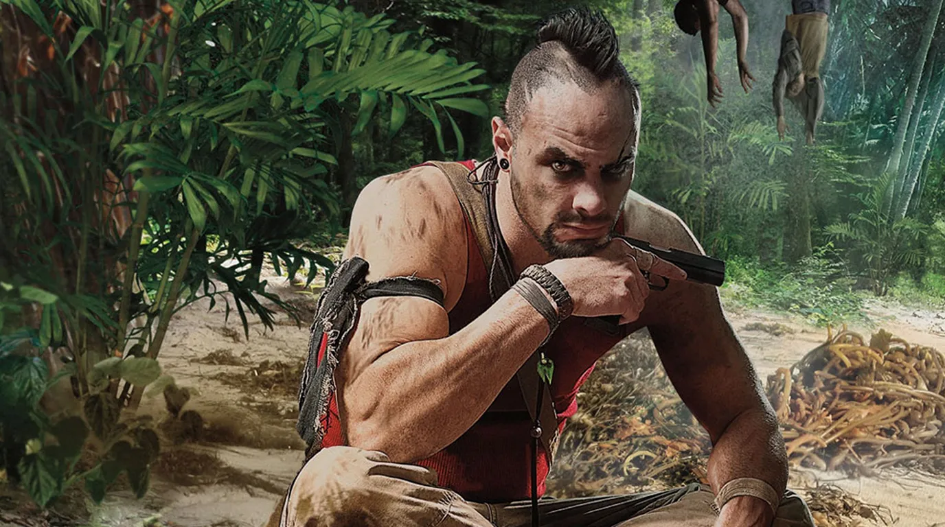 A photo of Vaas Montenegro, the famous and one of the most memorable antagonist the game, Far Cry 3 - as featured in the article