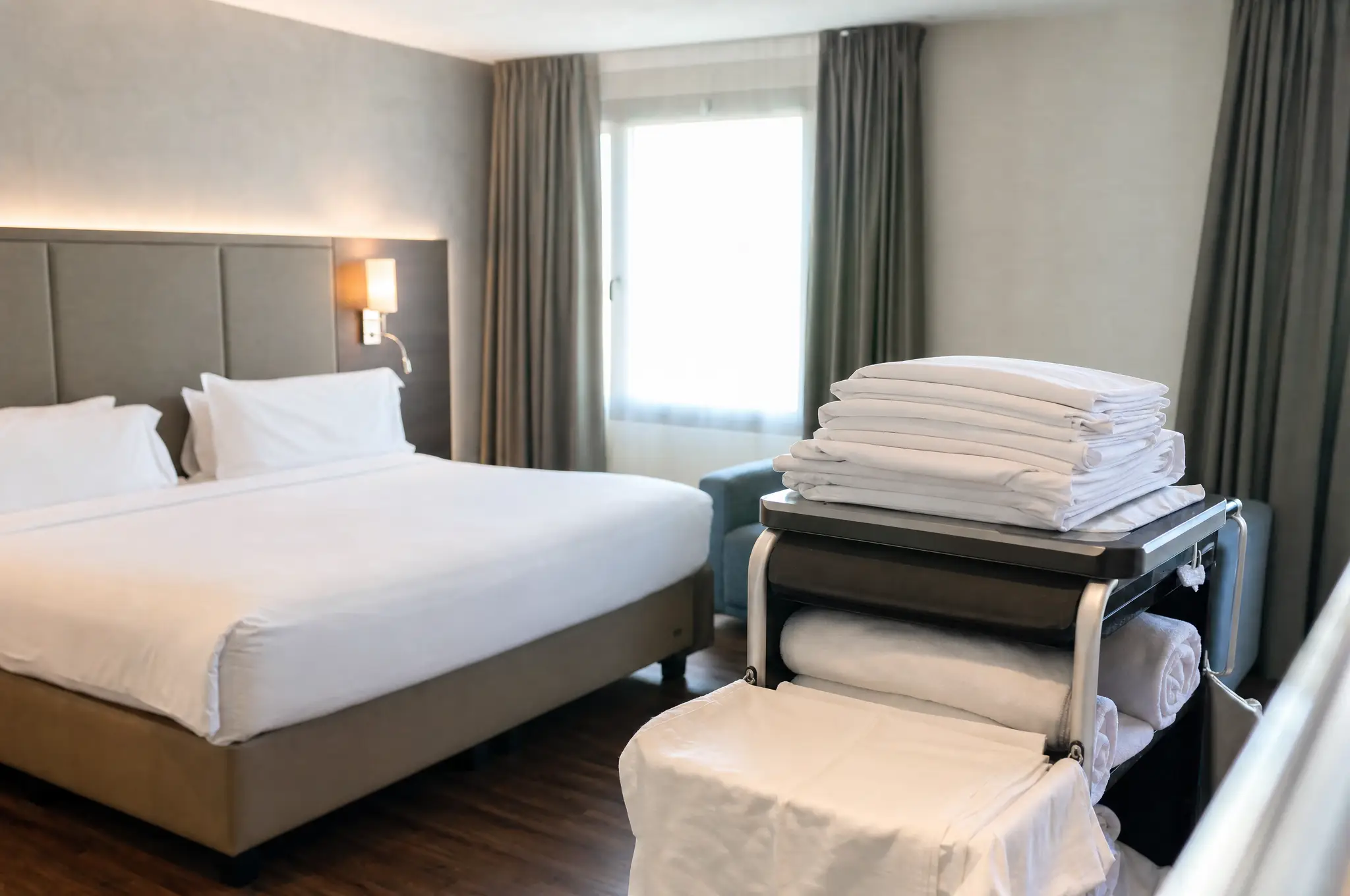Lavandería para hoteles: qué debe valorar un negocio antes de contratar este servicio