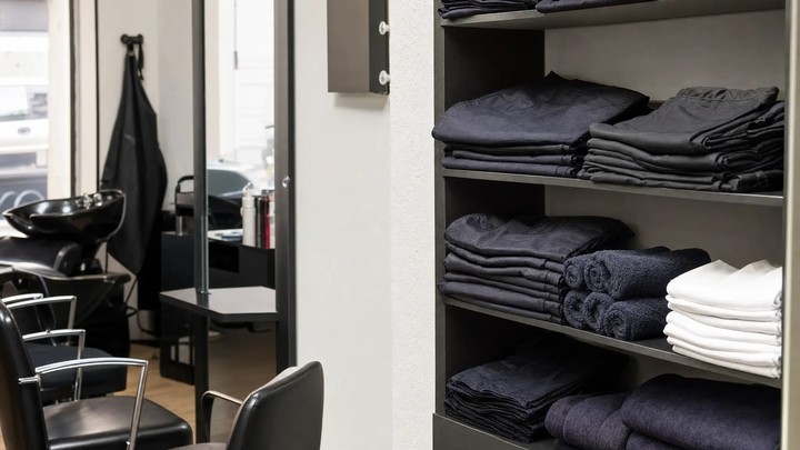 Renting de uniformes para peluquerías en Madrid: cuándo compensa frente a la compra
