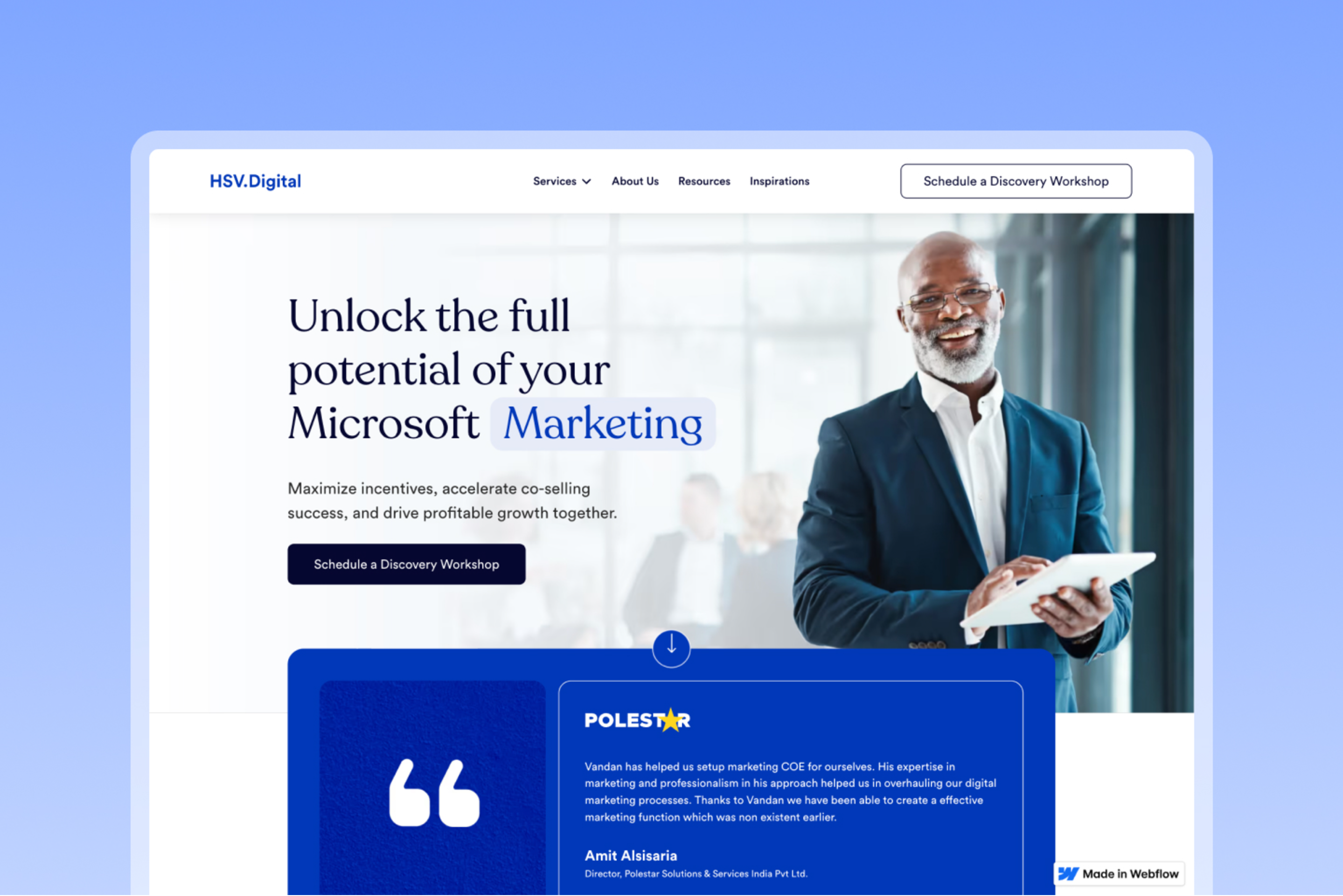 site profile thumbnail