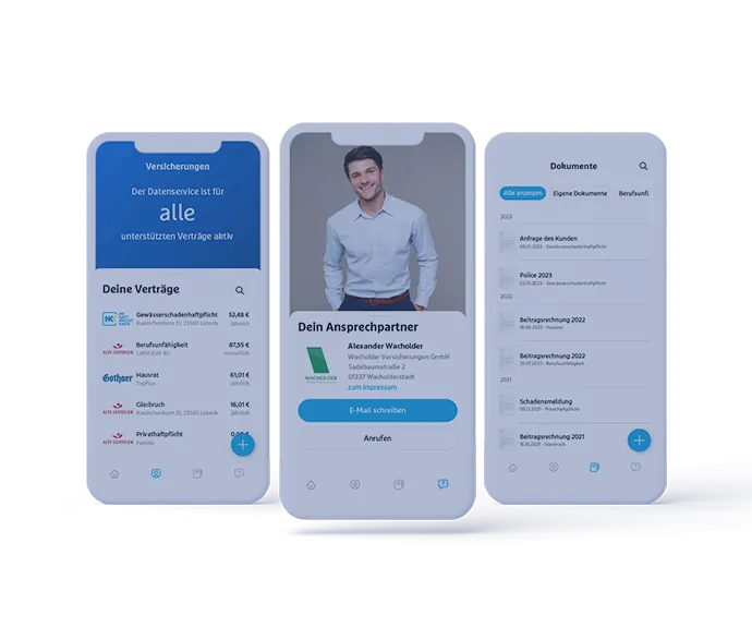 App simplr für Versicherungen