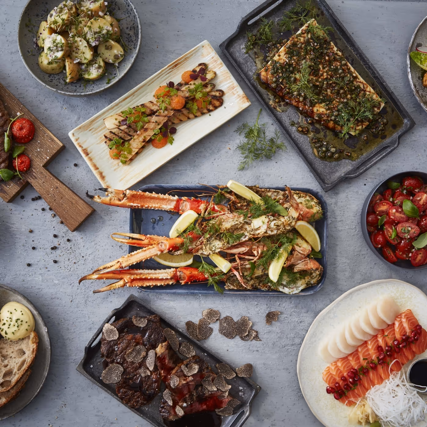 Grillmeny gourmet