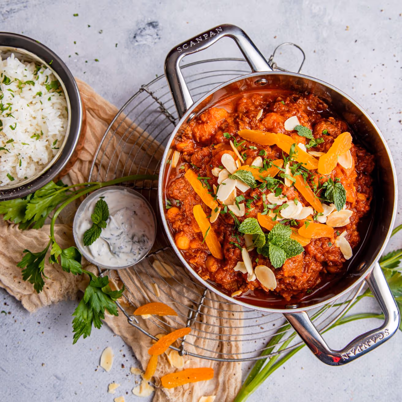 Marrokansk lammegryte