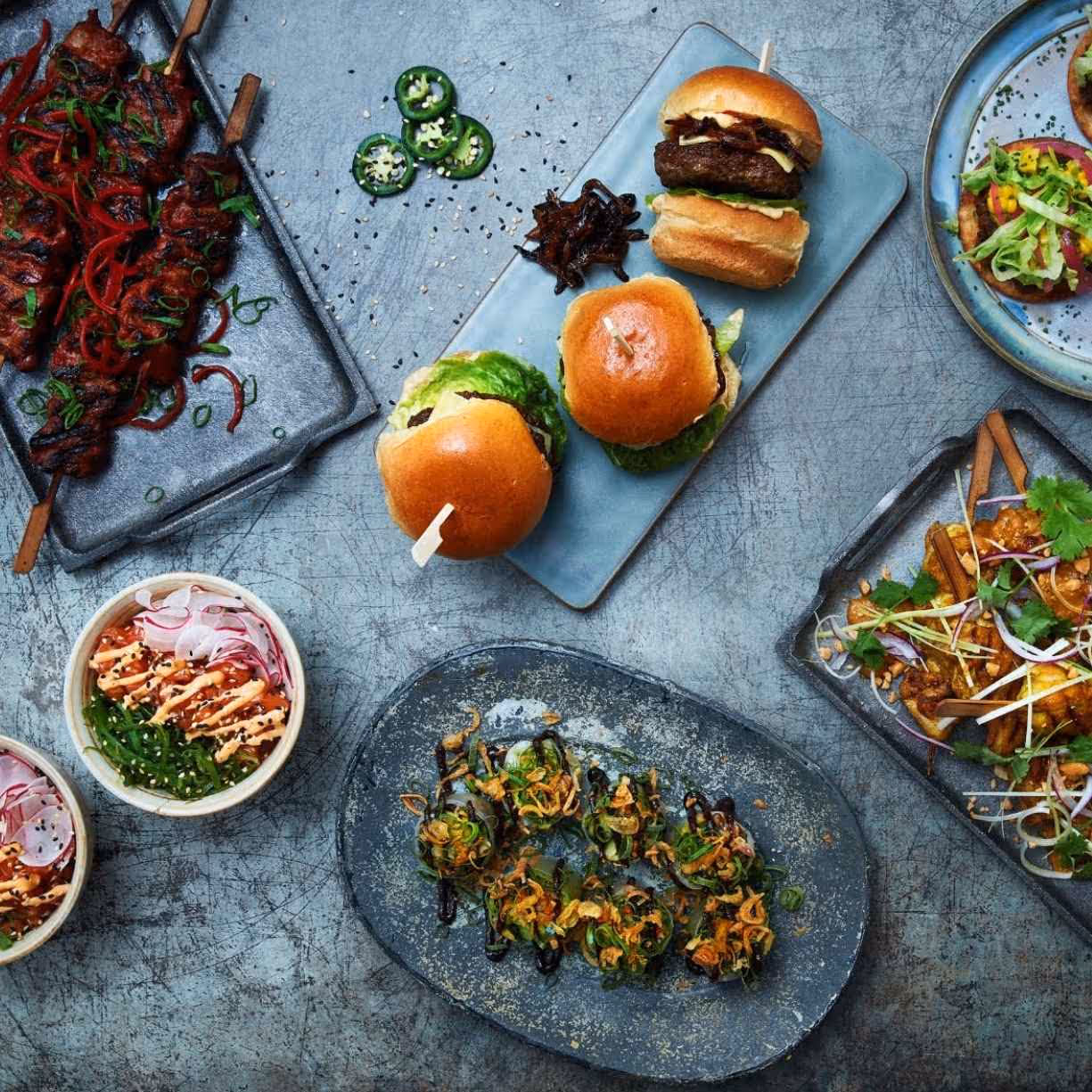 Street food meny