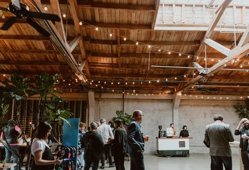 Wild Card Coffee Espresso Mobile Cart serving premium coffee espresso drinks to customers at an event. Now serving Chicago and surrounding suburbs.