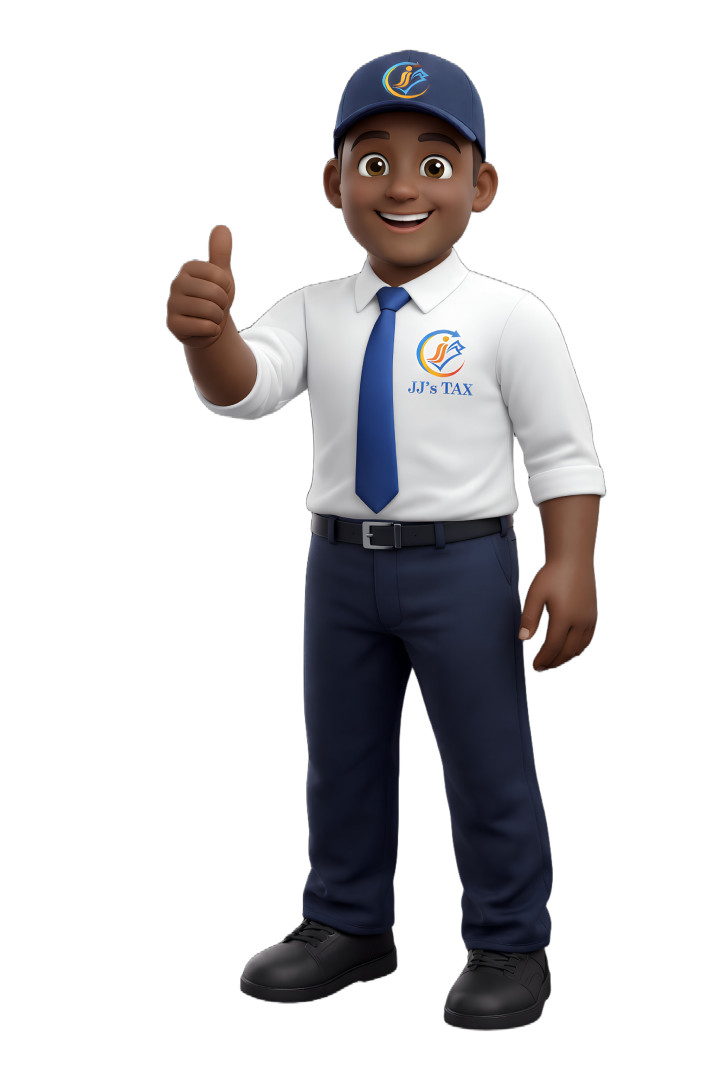 smiling man in a blue suit