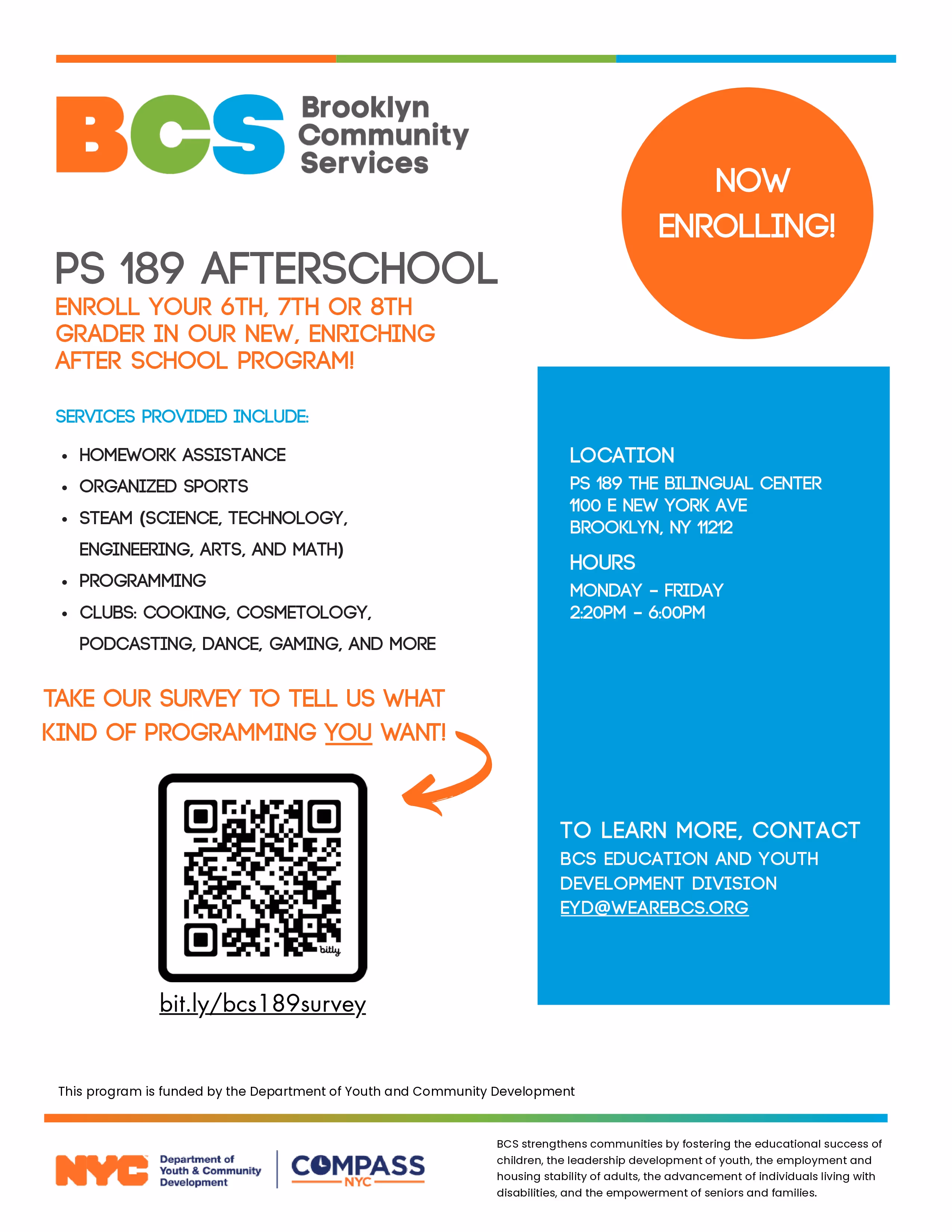 BCS (Brooklyn Community Services) afterschool 2