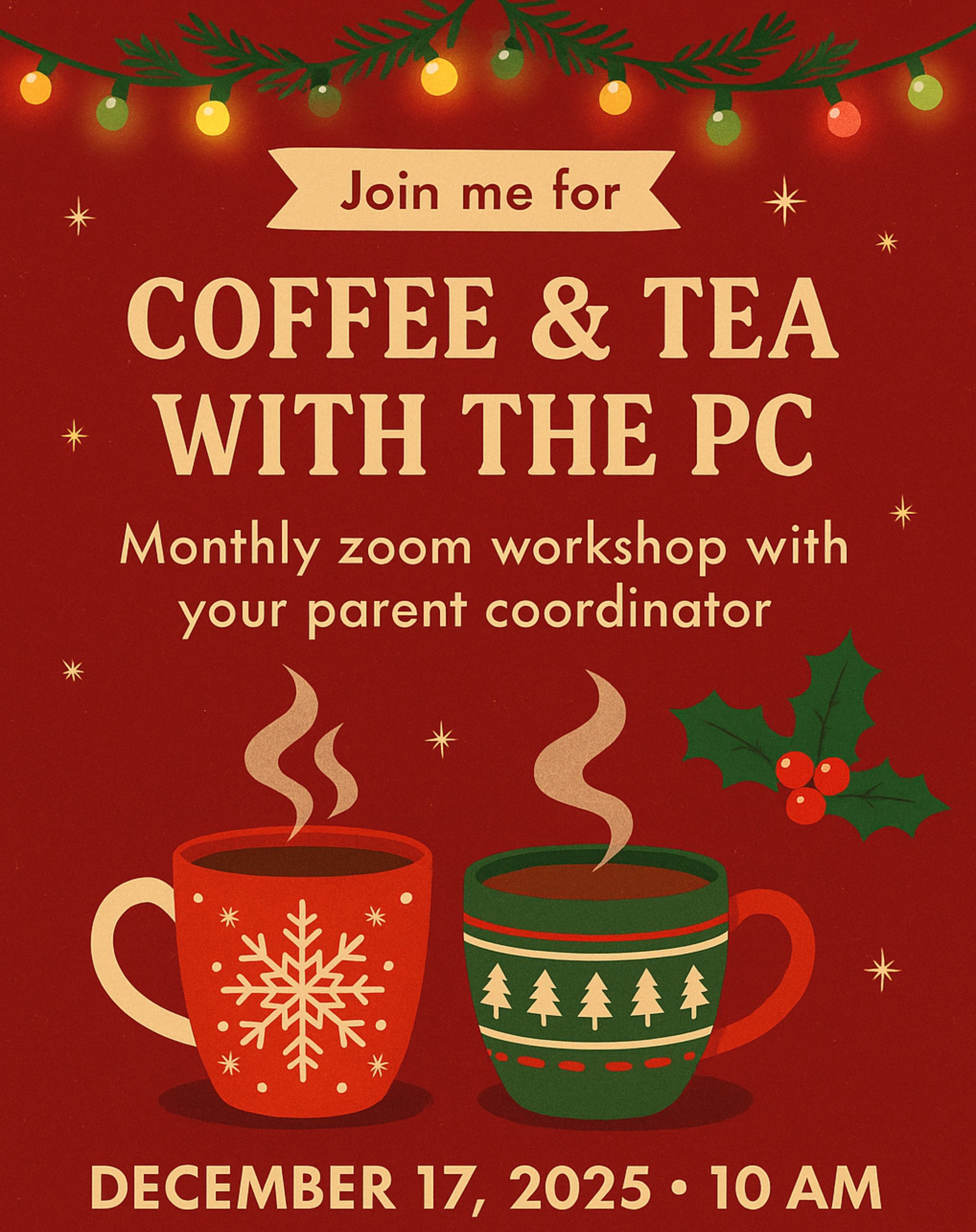 Coffee & Tea with the PC