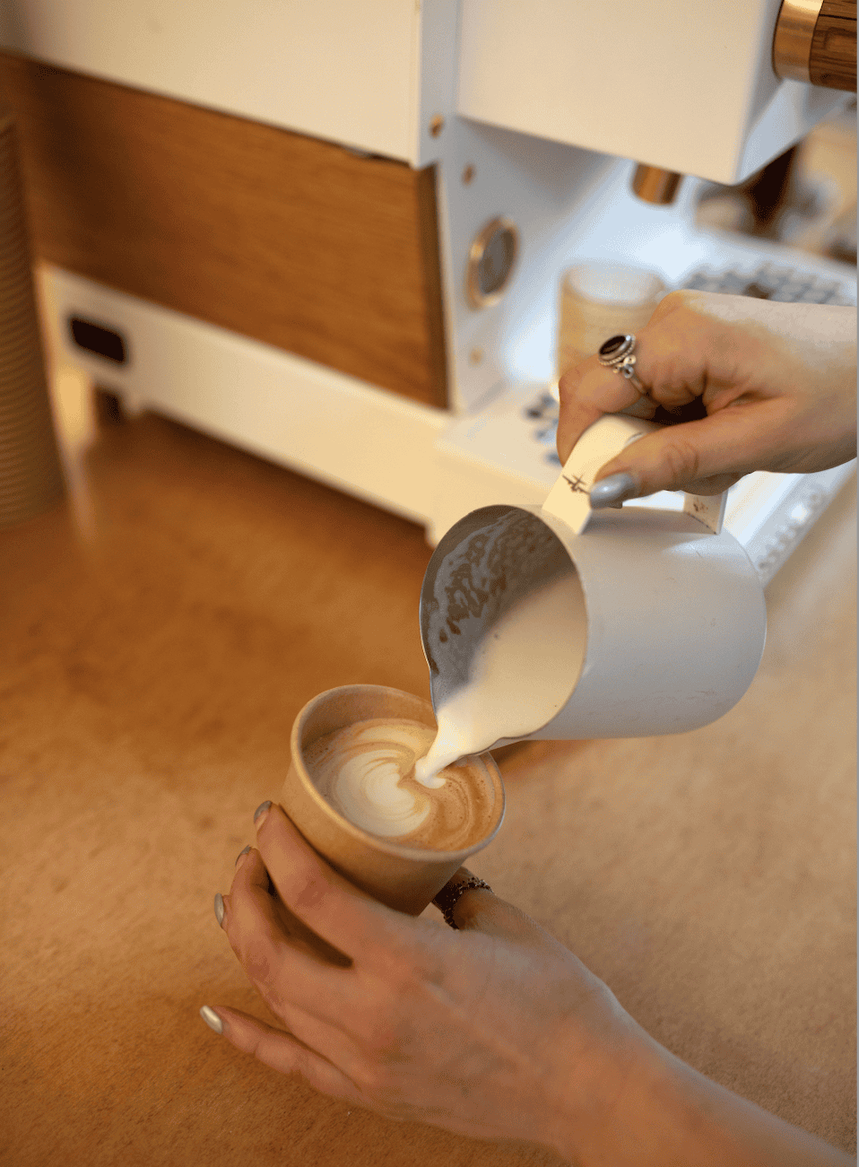 Creating Latte Art