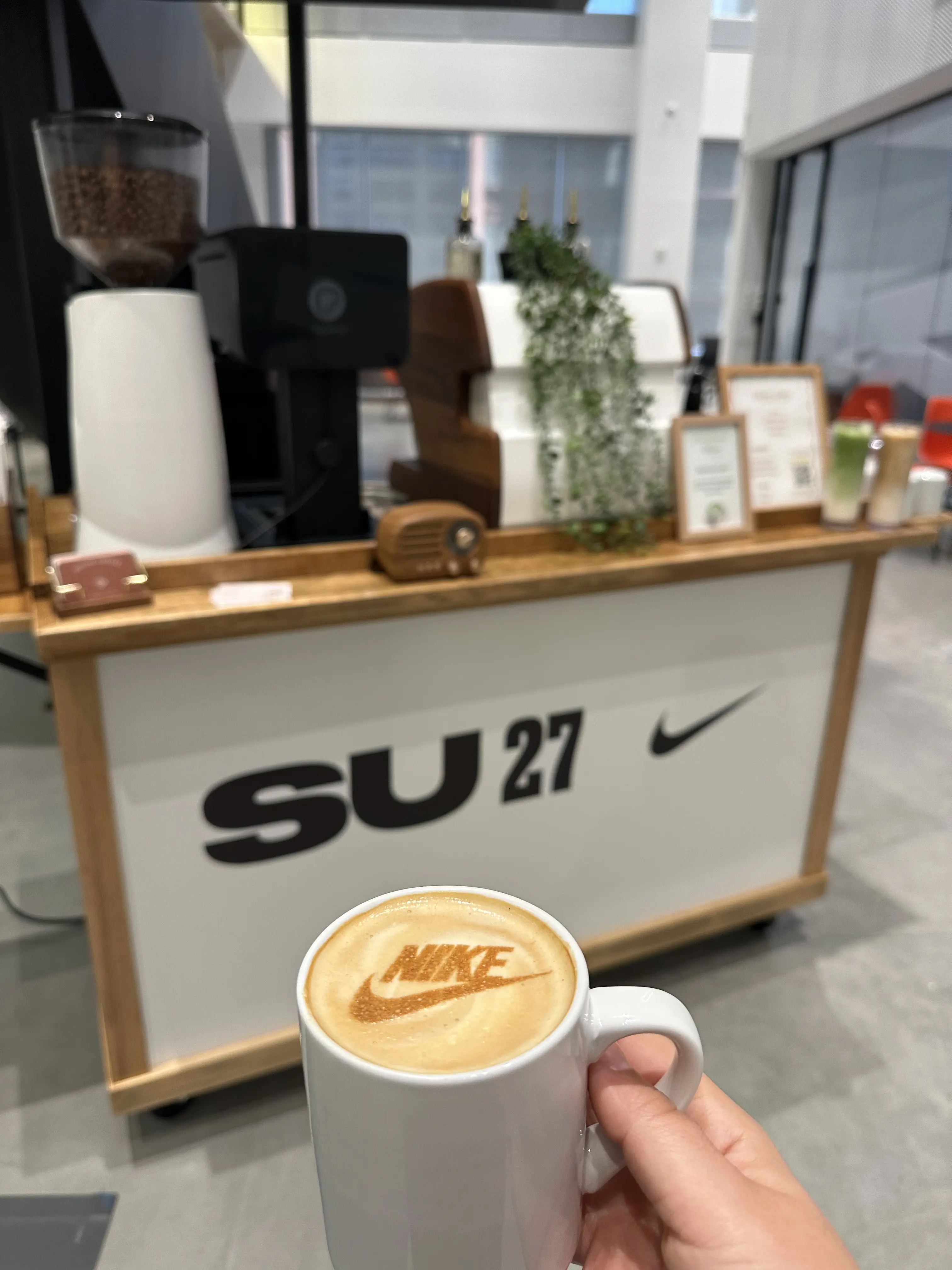 Divine Coffee mobile coffee cart at a corporate NYC event