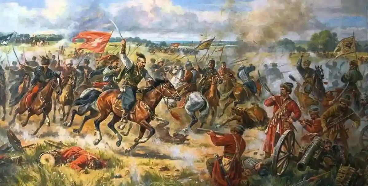 Бій козацького війська з ворогами