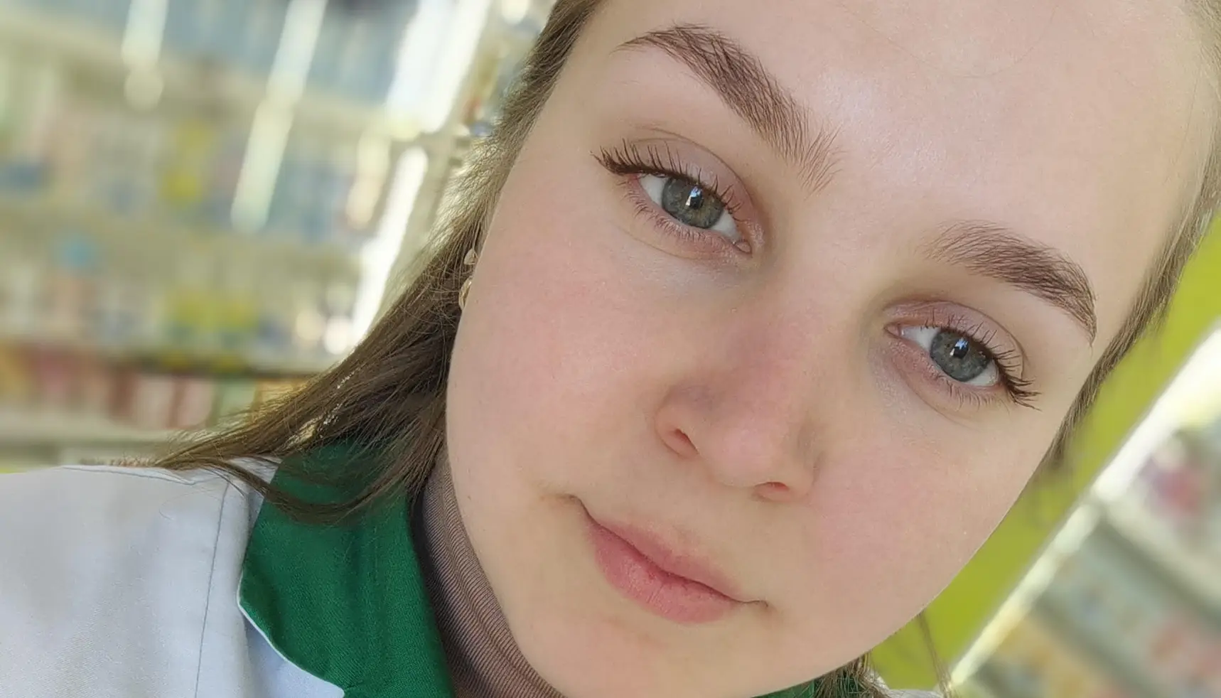 Олена Довбня фармацевтка Аптеки 9-1-1 у Новгород-Сіверському Чернігівської області