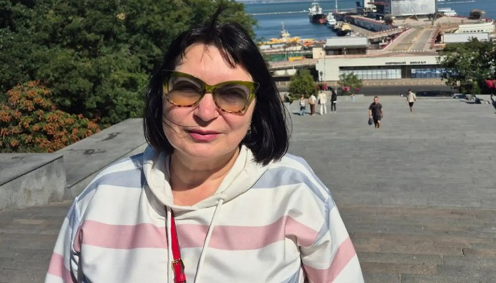 Наталія Чабан кураторка київського регіону мережі Аптека 9-1-1 яка виїхала з Рубіжного після початку повномасштабної війни