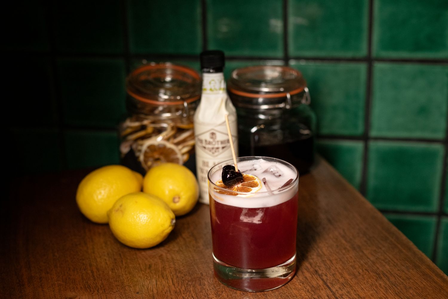 Cocktails in Botanic Bar