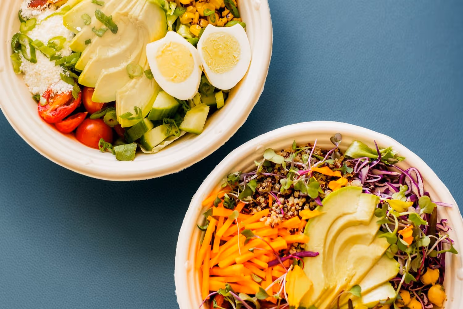 bowl of fresh vegetables, cilantro, beans and radishes