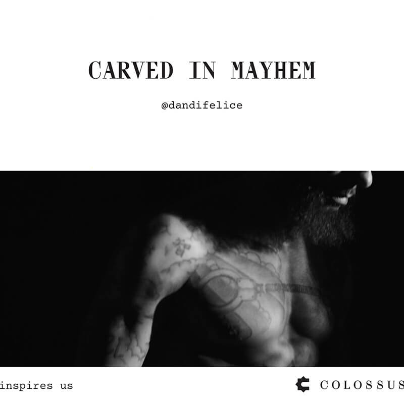 Instagram post: Inspires us, Carved in Mayhem