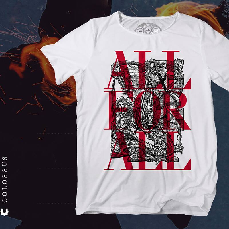 Instagram post: All for all shirt