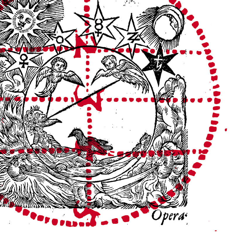 Instagram post: Esoteric illustration