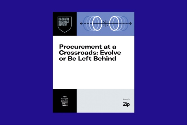 Harvard Business Review Analytic Services: Procurement at a Crossroads