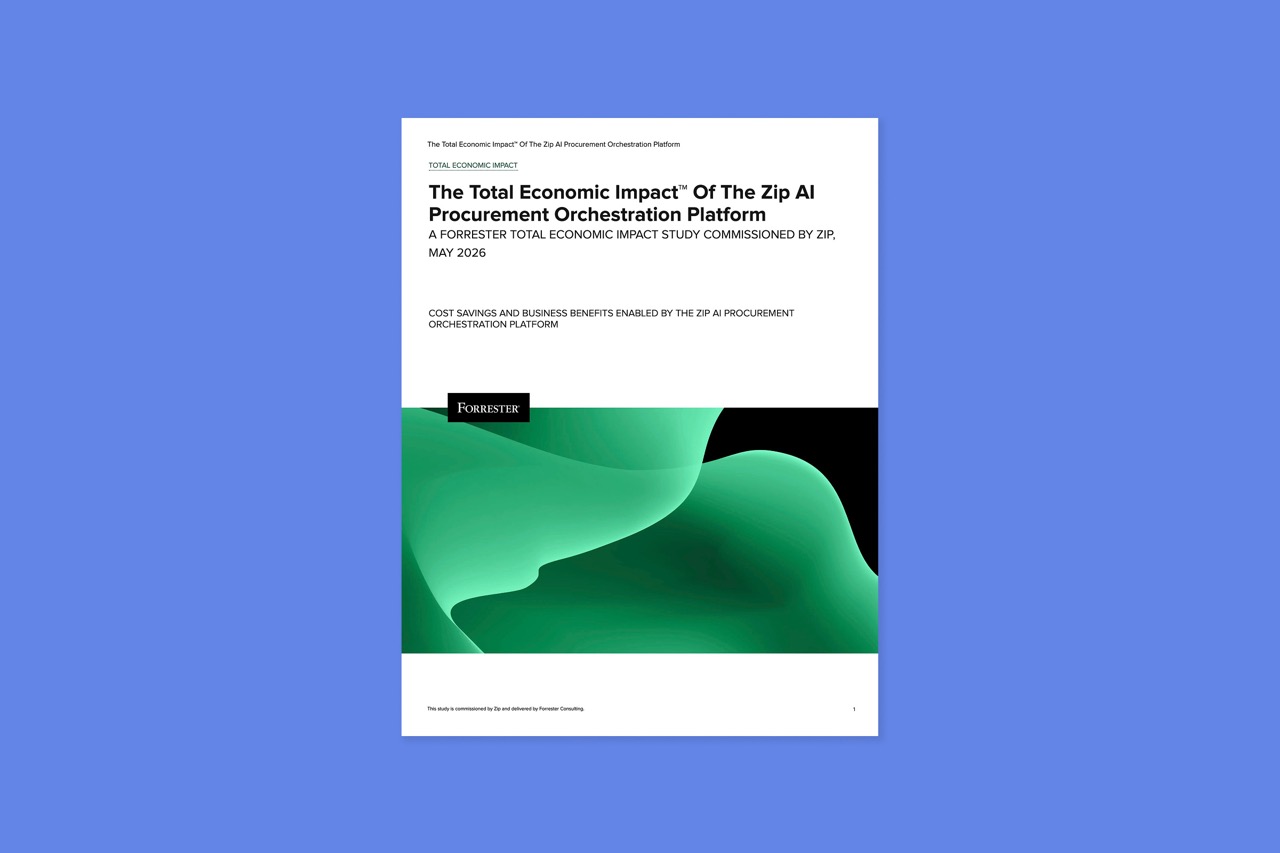 Forrester Total Economic Impact™ (TEI) of using Zip