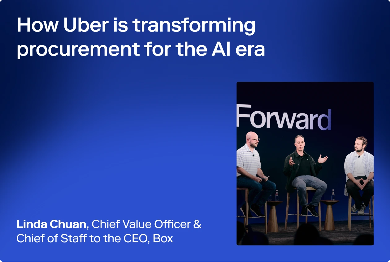 How Uber is transforming procurement for the AI era